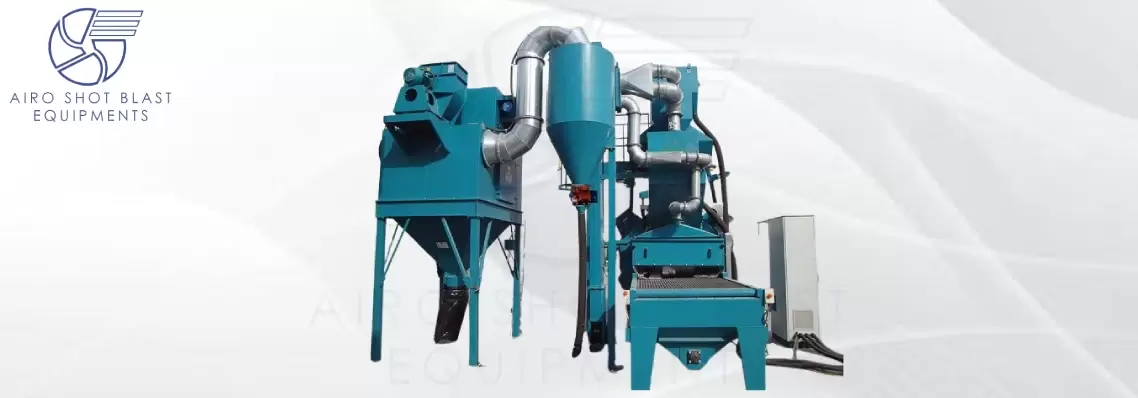 Shot blasting for construction