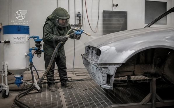 Shot blasting for Automotive