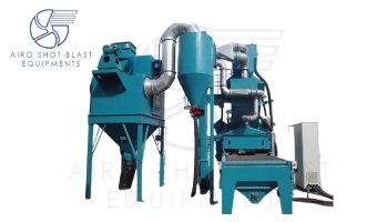 Shot blasting for construction
