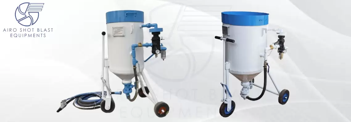 What is the purpose of shot blasting?
