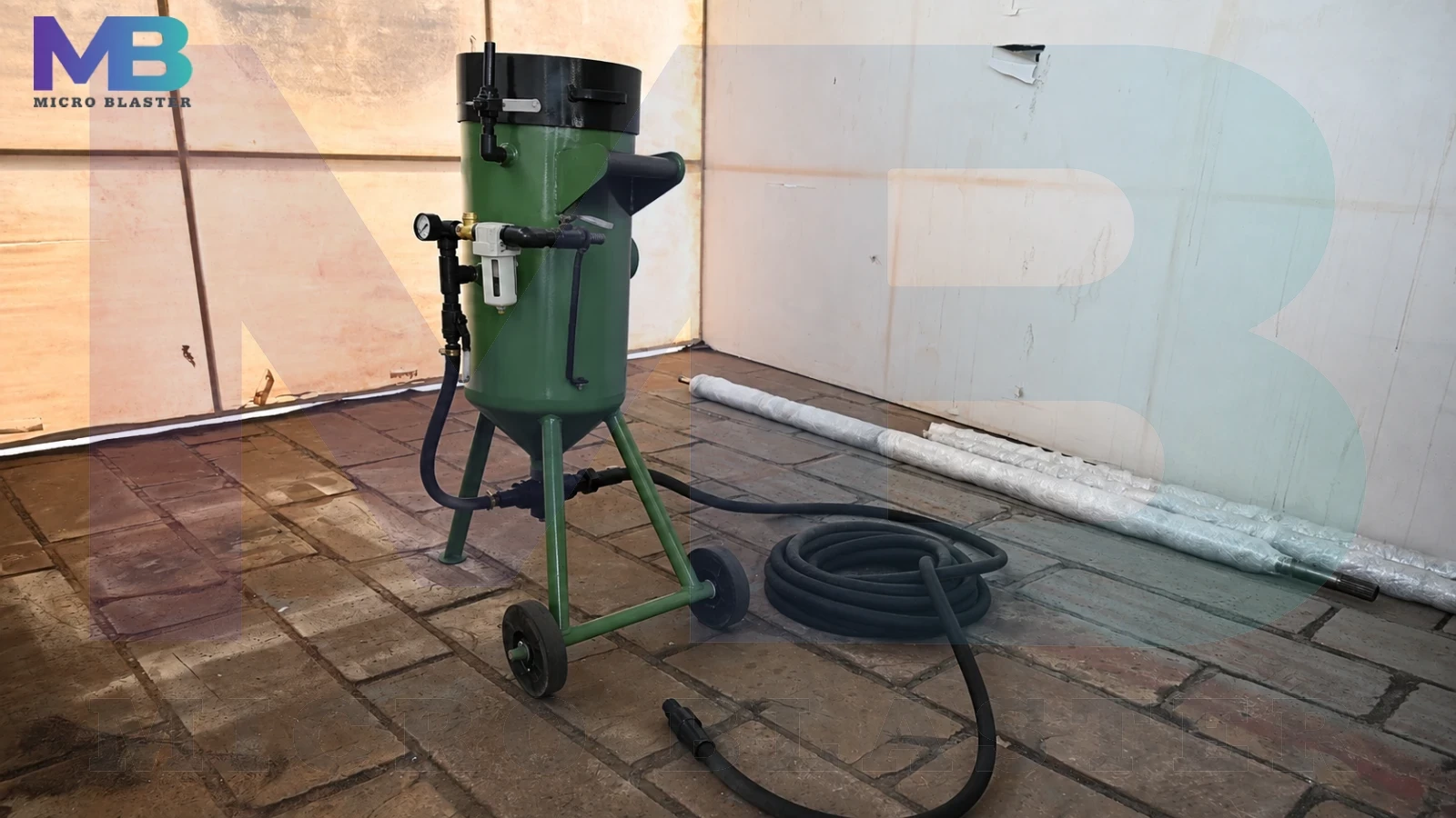 150 Kg Portable Shot Blasting Machine
