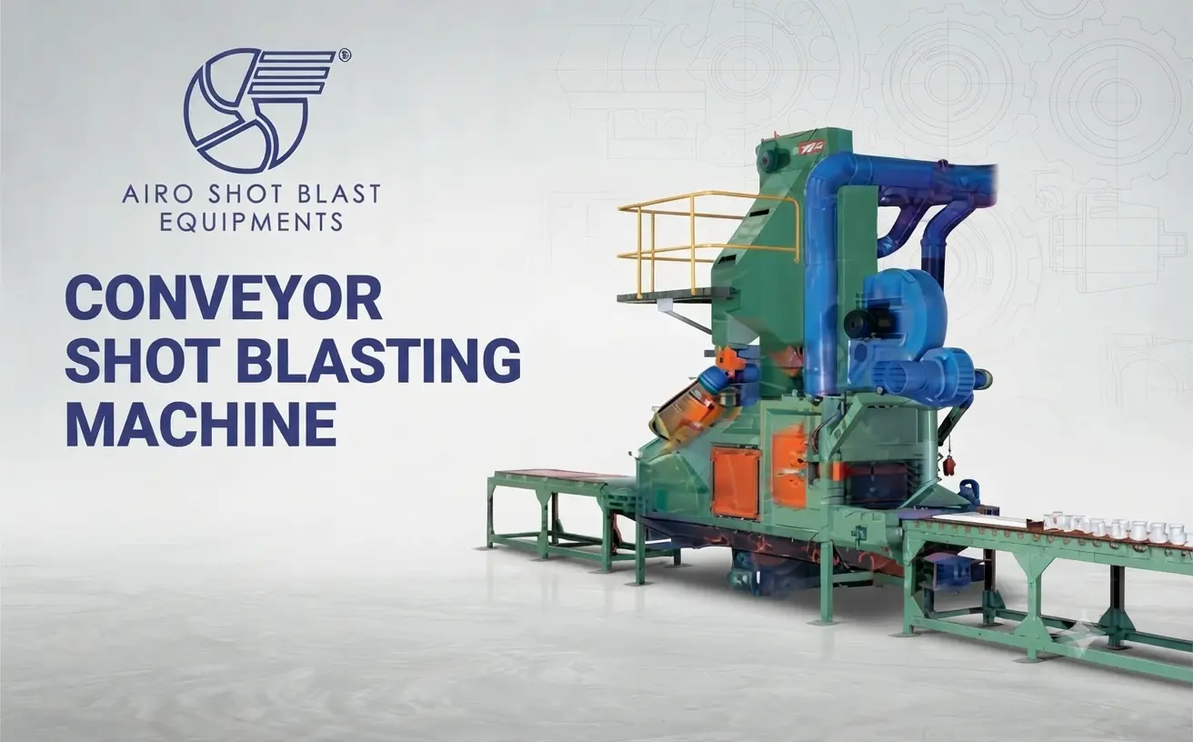 Roller Conveyor Shot Blasting Machine