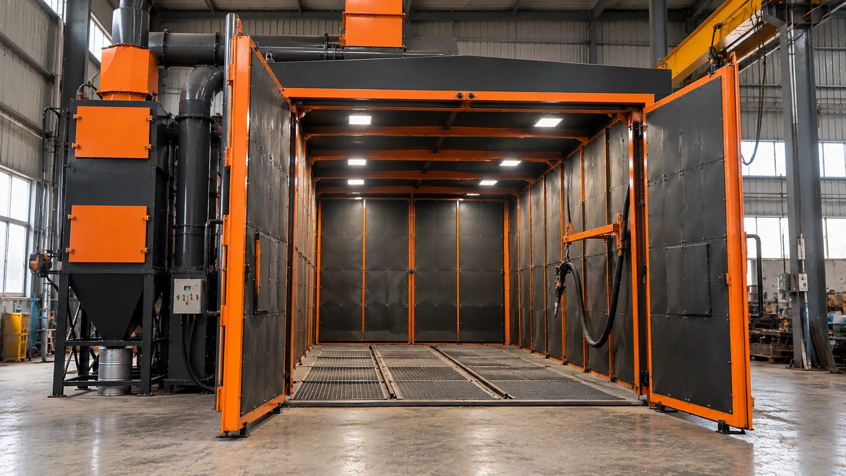 Grit Blasting Room
