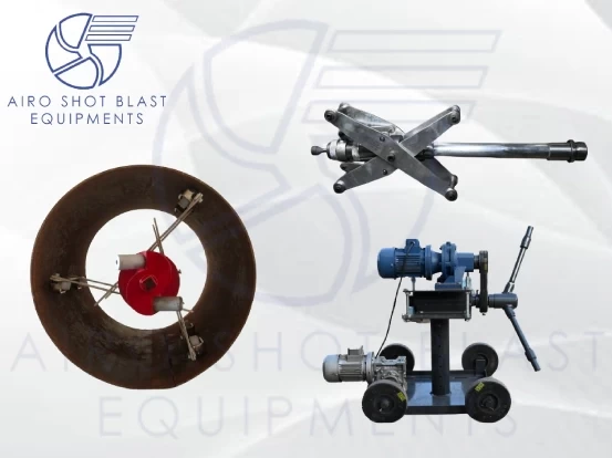 Internal Pipe Blasting Machine