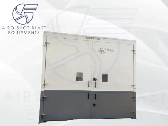 Side Down Draft Paint Spray Booth System