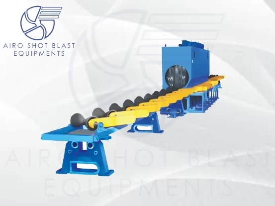 Cylinder Shot Blasting Machine