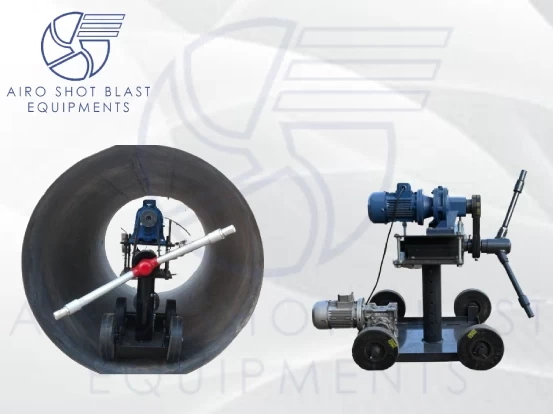 Internal Pipe Blasting Machine