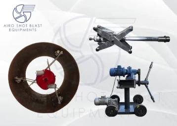 Internal Pipe Blasting Machine